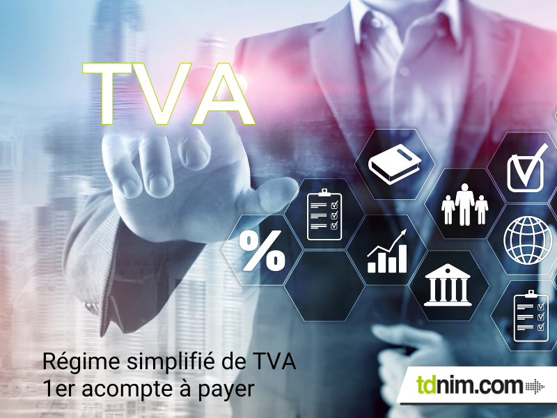 RSI : 1er acompte de TVA par tdnim.com