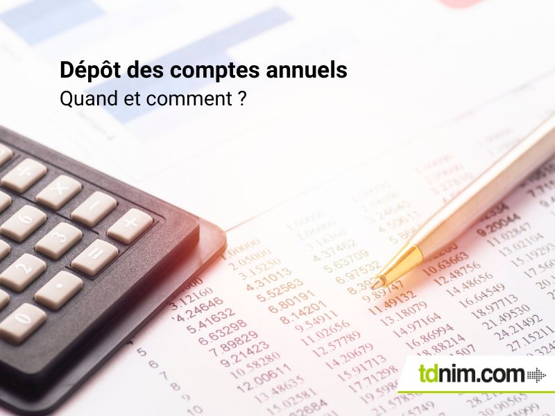 Dépôt des comptes annuels: quand et comment par tdnim.com