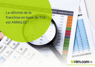 Réforme de la franchise en base de TVA : ce qui change avec la loi du 3 novembre 2025